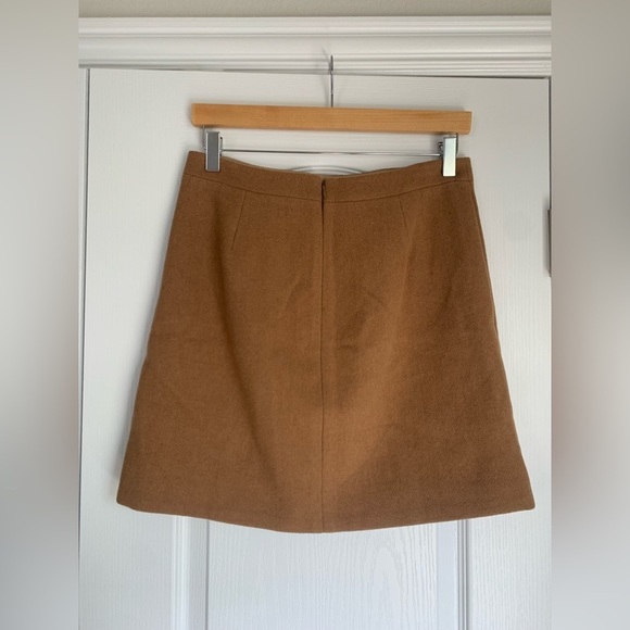 J. Crew Wool Blend Ruffle Skirt - Picture 9 of 12